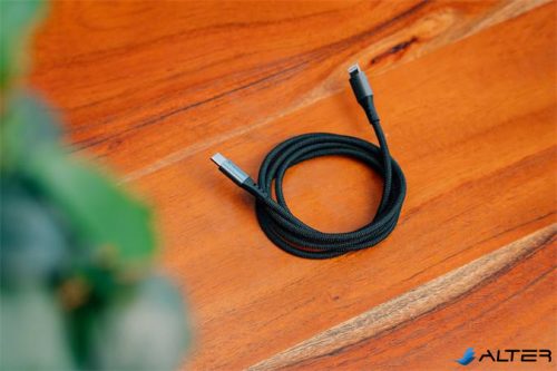 USB kábel, USB-C - Lightning (Apple), 1,2m, VERBATIM, fekete