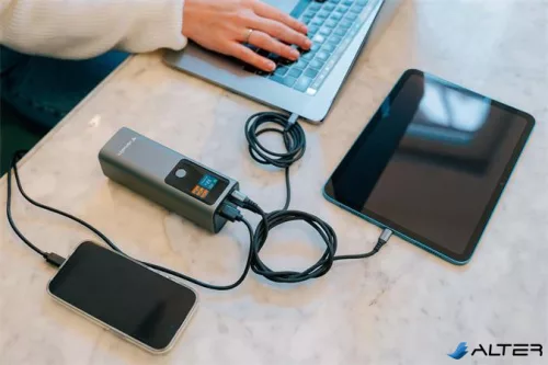 USB kábel, USB-C - USB-C, 1,2 m, 60W, VERBATIM, fekete