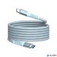 USB kábel, USB-C - USB-C, 1,2 m, 60W, mágneses, VERBATIM, kék