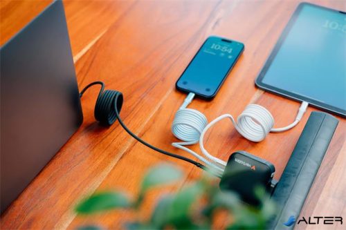 USB kábel, USB-C - USB-C, 1,2 m, 60W, mágneses, VERBATIM, fekete