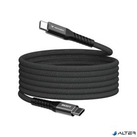   USB kábel, USB-C - USB-C, 1,2 m, 100W, mágneses, VERBATIM, fekete