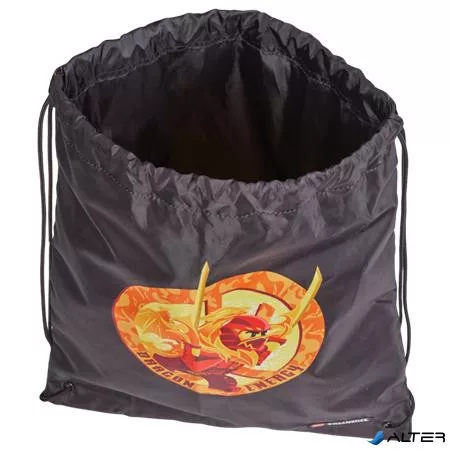 Tornazsák, LEGO "Ninjago Dragon Energy", fekete-mintás