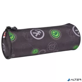   Tolltartó, henger alakú, cipzáras, LEGO 'Ninjago Master of Energy', fekete-mintás