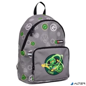   Hátizsák, LEGO "Ninjago Elemental Master of Energy", szürke-mintás