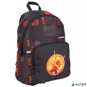   Hátizsák, LEGO "Ninjago Dragon Energy", fekete-mintás