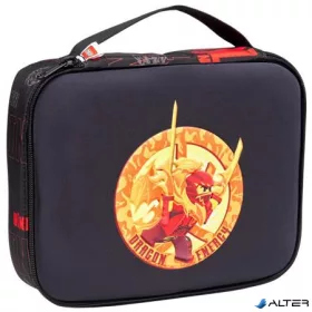   Uzsonnás táska, LEGO "Ninjago Dragon Energy", fekete-mintás