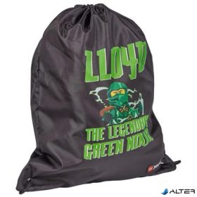 Tornazsák, LEGO 'Ninjago Lloyd', fekete-mintás