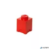Tárolódoboz, szögletes, LEGO, piros