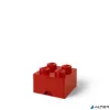 Tárolódoboz, fiókos, LEGO "Brick", piros