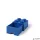 Tárolódoboz, fiókos, LEGO "Brick", kék