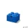 Tárolódoboz íróasztalra, fiókos, LEGO "Brick 2x2", kék