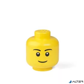 Tárolódoboz, fej, kicsi, LEGO, Boy