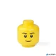 Tárolódoboz, fej, kicsi, LEGO, Boy