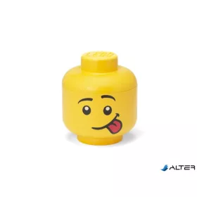 Tárolódoboz, fej, kicsi, LEGO, Silly