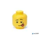 Tárolódoboz, fej, kicsi, LEGO, Silly