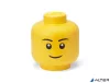Tárolódoboz, fej, nagy, LEGO, Boy