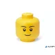 Tárolódoboz, fej, nagy, LEGO, Boy