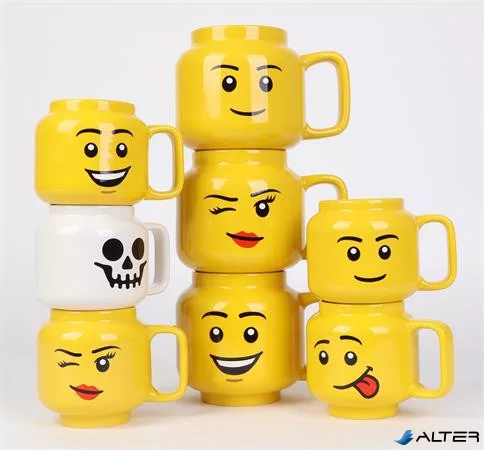 Bögre, kerámia, 255 ml, LEGO, Boy