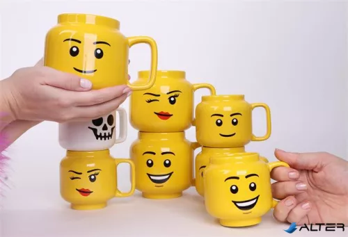 Bögre, kerámia, 255 ml, LEGO, Boy
