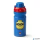 Kulacs, 390 ml, LEGO "Classic", kék-piros-mintás