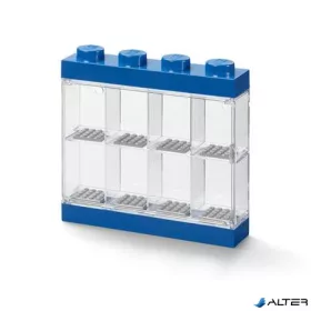 Gyűjtődoboz, minifiguráknak, 8 rekesz, LEGO, kék