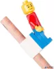 Grafitceruza szett, HB, hegyezővel, radírral, mini figurával, LEGO