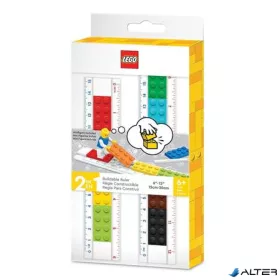 Vonalzókészlet, 2 darabos, mini figurával, LEGO