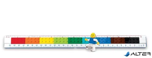 Vonalzókészlet, 2 darabos, mini figurával, LEGO