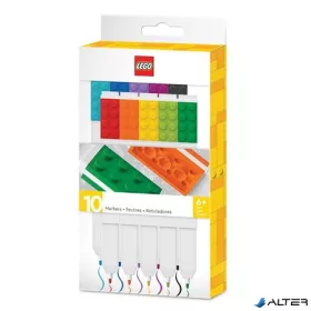 Filctoll készlet, LEGO, 10 különböző szín