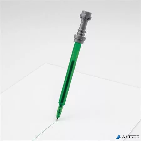 Zseléstoll, 0,7 mm, fénykard, LEGO 'Star Wars', zöld