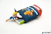 Tolltartó, cipzáras, pop-up, LEGO "Ninjago Together", kék-piros-mintás