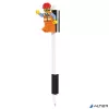 Zseléstoll, 0,7 mm, kupakos, mini figurával, LEGO, fekete