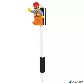 Zseléstoll, 0,7 mm, kupakos, mini figurával, LEGO, fekete