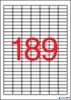Etikett, univerzális, 25,4x10 mm, eltávolítható, kerekített sarkú, APLI, 4725 etikett/csomag