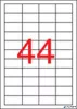 Etikett, univerzális, 48,5x25,4 mm, APLI, 22000 etikett/csomag