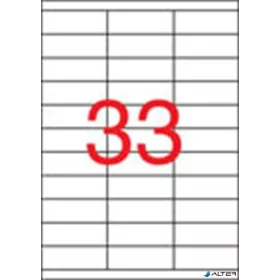   Etikett, univerzális, 70x25,4 mm, APLI, 16500 etikett/csomag