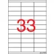 Etikett, univerzális, 70x25,4 mm, APLI, 16500 etikett/csomag