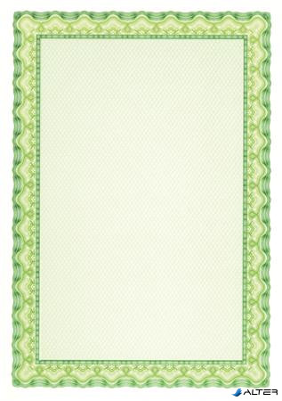 Oklevélpapír, A4, 115 g, APLI, smaragdzöld