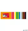 Moosgumi, 400x600 mm, APLI Kids 'Eva Sheets', sárga