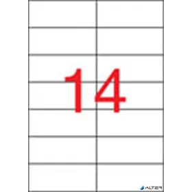   Etikett, univerzális, 105x42,4 mm, APLI, 1400 etikett/csomag