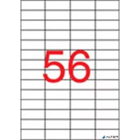   Etikett, univerzális, 52,5x21,2 mm, APLI, 5600 etikett/csomag