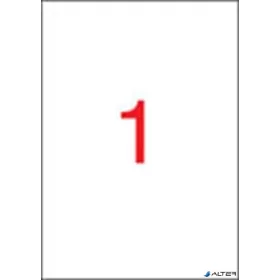 Etikett, univerzális, 210x297 mm, APLI, 10 etikett/csomag