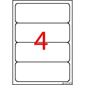 Etikett, univerzális, 190x61 mm, APLI, 40 etikett/csomag