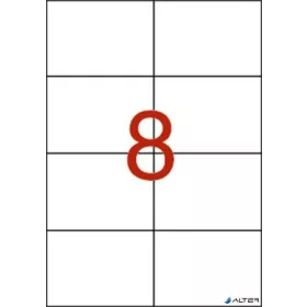 Etikett, univerzális, 105x74 mm, APLI, 80 etikett/csomag