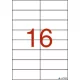 Etikett, univerzális, 105x37 mm, APLI, 160 etikett/csomag