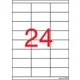Etikett, univerzális, 70x33,8 mm, APLI, 2400 etikett/csomag