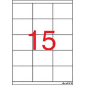 Etikett, univerzális, 70x50,8 mm, APLI, 1500 etikett/csomag