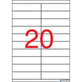 Etikett, univerzális, 105x29 mm, APLI, 2000 etikett/csomag