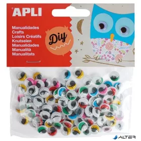   Öntapadó mozgó szem, APLI "Creative", vegyes színek