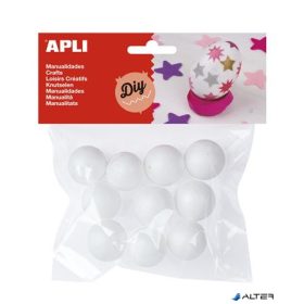 Styropor gömb, 25 mm, APLI "Creative"